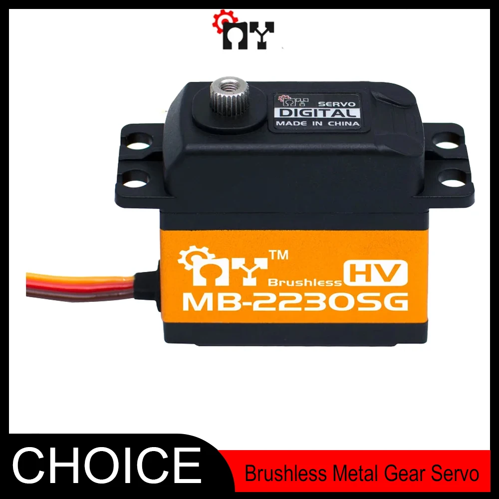 MYServo MB-2230SG 7,4 В 42 кг Бесщеточный сервопривод с металлической шестерней — для FPV дронов и моделей радиоуправляемых автомобилей
MYServo MB-2230SG 7,4 В 42 кг Бесщеточный сервопривод с металлической шестерней — для FPV дронов и моделей радиоуправляемых автомобилей