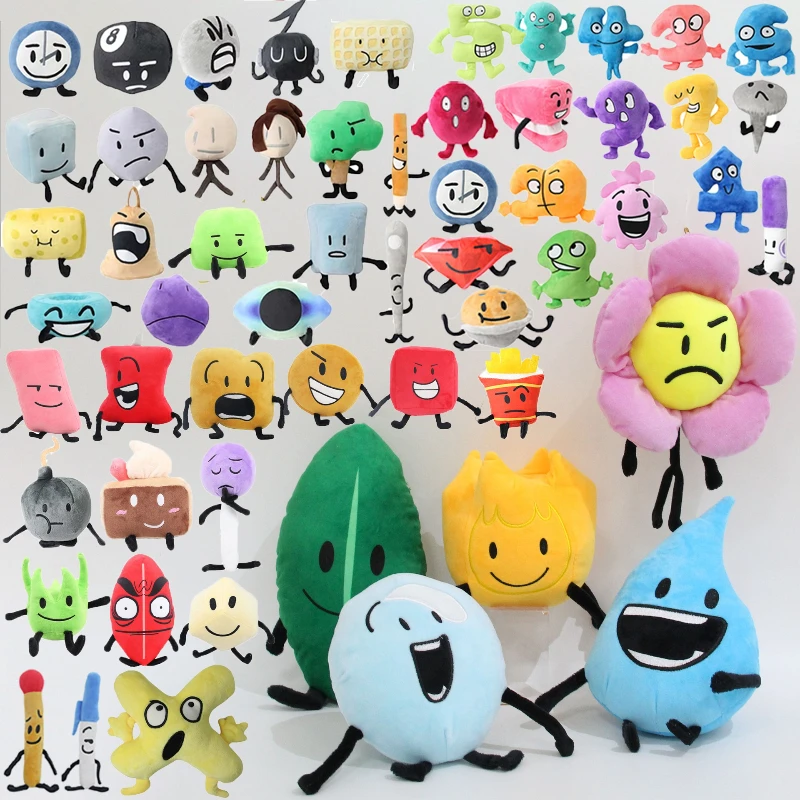 Battle for Dream Island Plush Toy BFDI Cartoon Stuffed Dolls Leafy Firey Flower Waterdrop Bubble Plushie Pillow Kids Xmas Gifts
Battle for Dream Island Plush Toy BFDI Cartoon Stuffed Dolls Leafy Firey Flower Waterdrop Bubble Plushie Pillow Kids Xmas Gifts