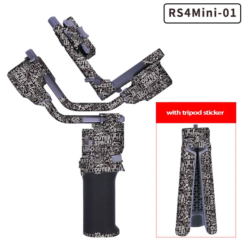 Decorative Sticker Kit for DJI RS 4 Mini,Waterproof Skin Sticker Decal DIY Accessory for DJI RS 4 Mini Gimbal Phone Stabilizer
Decorative Sticker Kit for DJI RS 4 Mini,Waterproof Skin Sticker Decal DIY Accessory for DJI RS 4 Mini Gimbal Phone Stabilizer