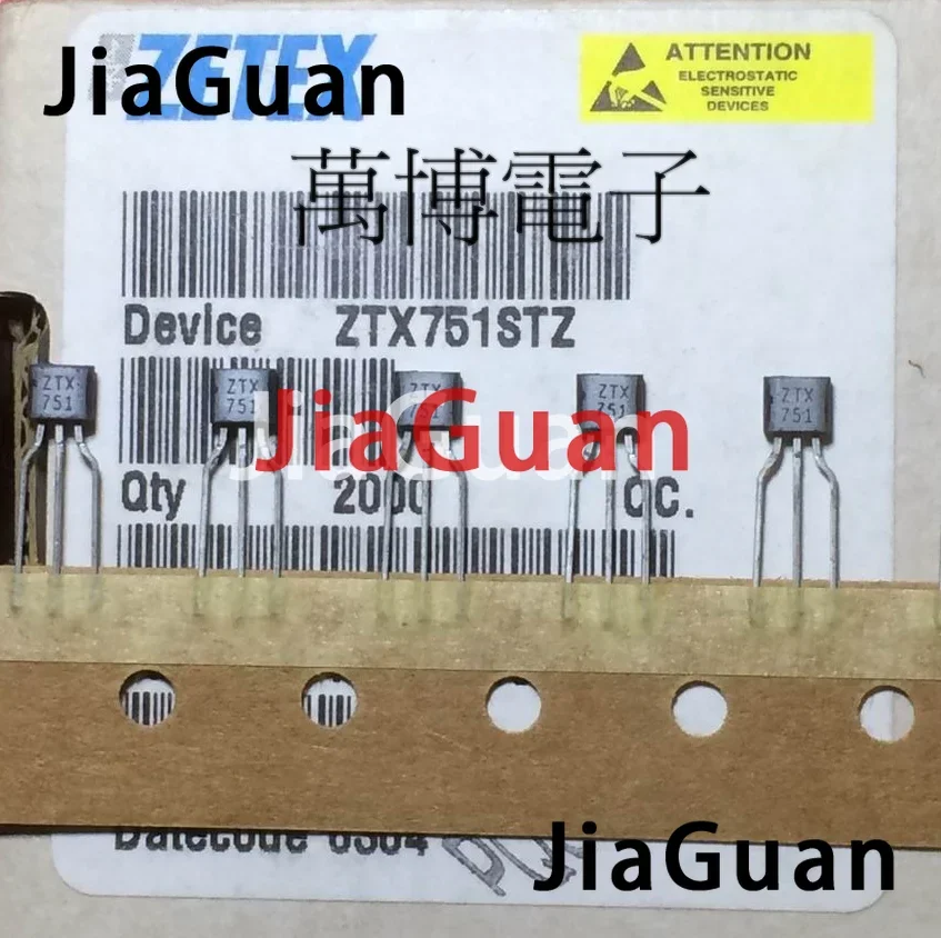 10Pair NEW ZETEX Triode ZTX651 ZTX751 TO-92 Transistor 651 751 Audio Power Amplifier ZTX651/ZTX751 Taping Audio triode 2A 1W 80V
10Pair NEW ZETEX Triode ZTX651 ZTX751 TO-92 Transistor 651 751 Audio Power Amplifier ZTX651/ZTX751 Taping Audio triode 2A 1W 80V