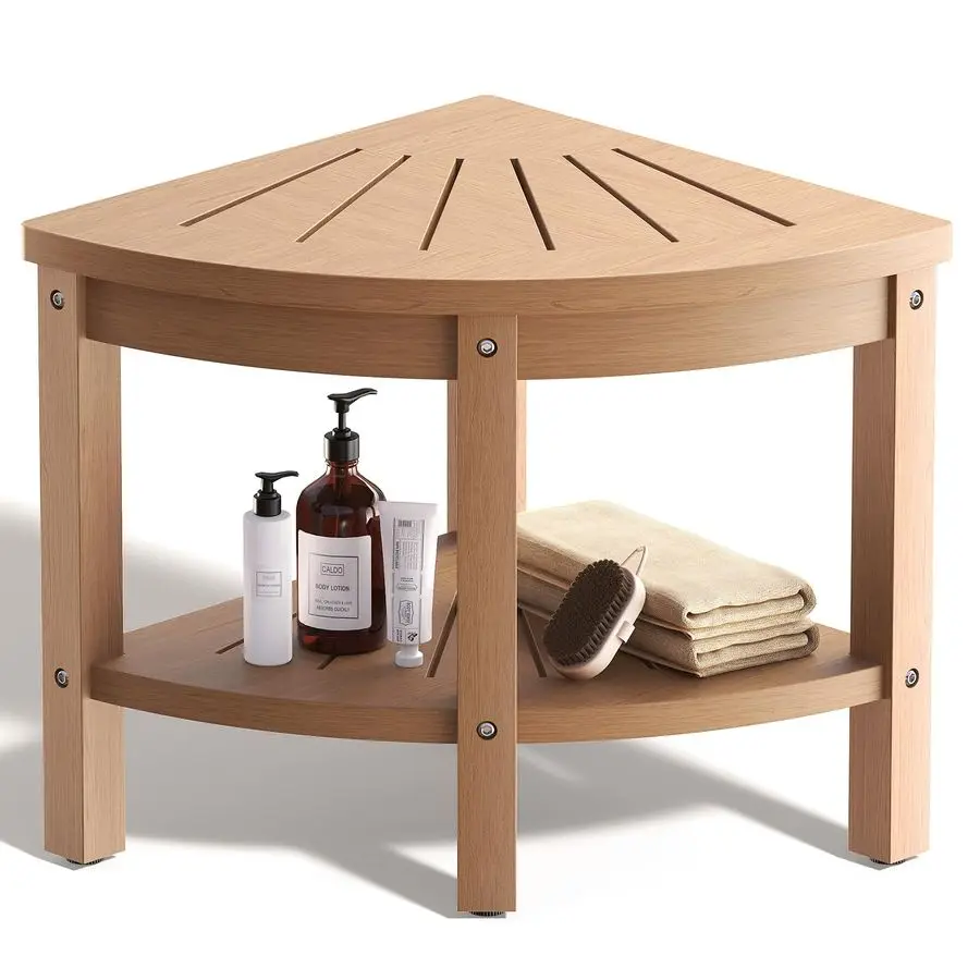 Shower Stool for Inside Shower, Corner Shower Stool, Shower Bench Seat with Storage Shelf for Shaving Legs Plastic Spa Bath Ste
Shower Stool for Inside Shower, Corner Shower Stool, Shower Bench Seat with Storage Shelf for Shaving Legs Plastic Spa Bath Ste
