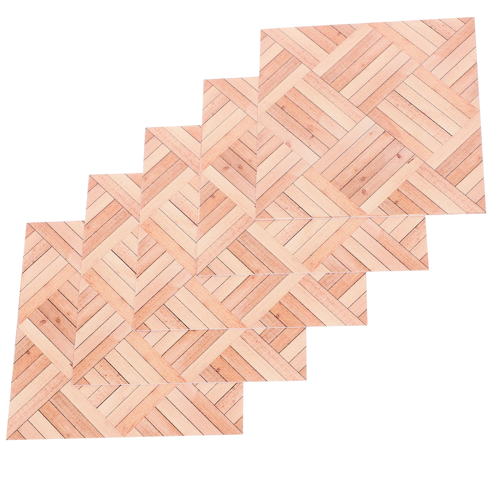 5 Pcs Simulated Wood Grain Wall Panels Small Mini Wallpaper House Decor Floor Dollhouse Peel and Stick Adhesive 10cm
5 Pcs Simulated Wood Grain Wall Panels Small Mini Wallpaper House Decor Floor Dollhouse Peel and Stick Adhesive 10cm