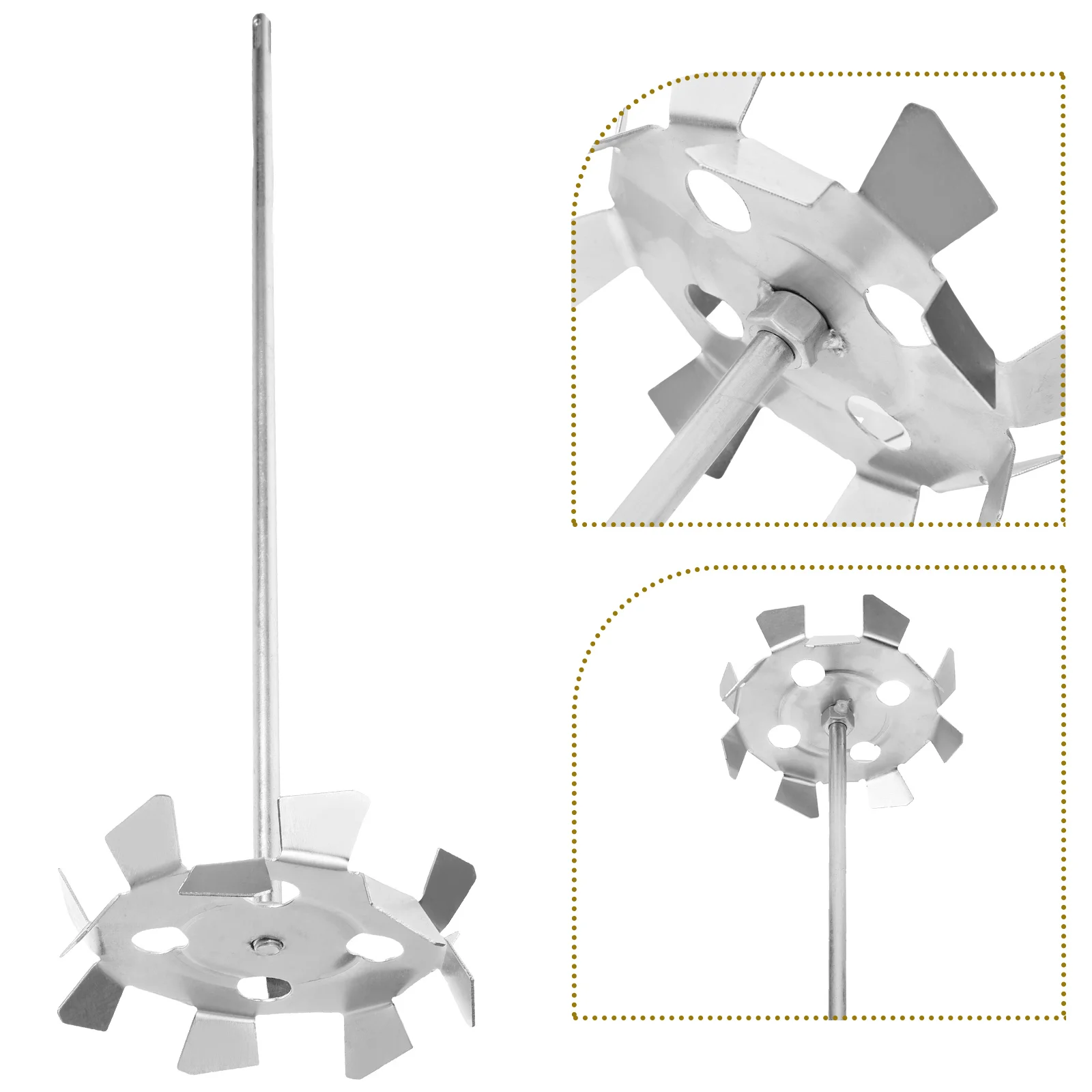 Mixing Impeller Type Ash Head Mud Mixer Paint Attachments Construction Cement Drill Accessories Reusable
Mixing Impeller Type Ash Head Mud Mixer Paint Attachments Construction Cement Drill Accessories Reusable
