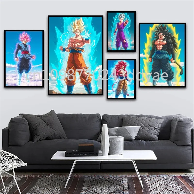 Japanese Anime Dragon Ball Poster Goku Vegeta Canvas Painting High-quality Canvas HD Printing, Children's Gifts ,Home Decoration 
Japanese Anime Dragon Ball Poster Goku Vegeta Canvas Painting High-quality Canvas HD Printing, Children's Gifts ,Home Decoration