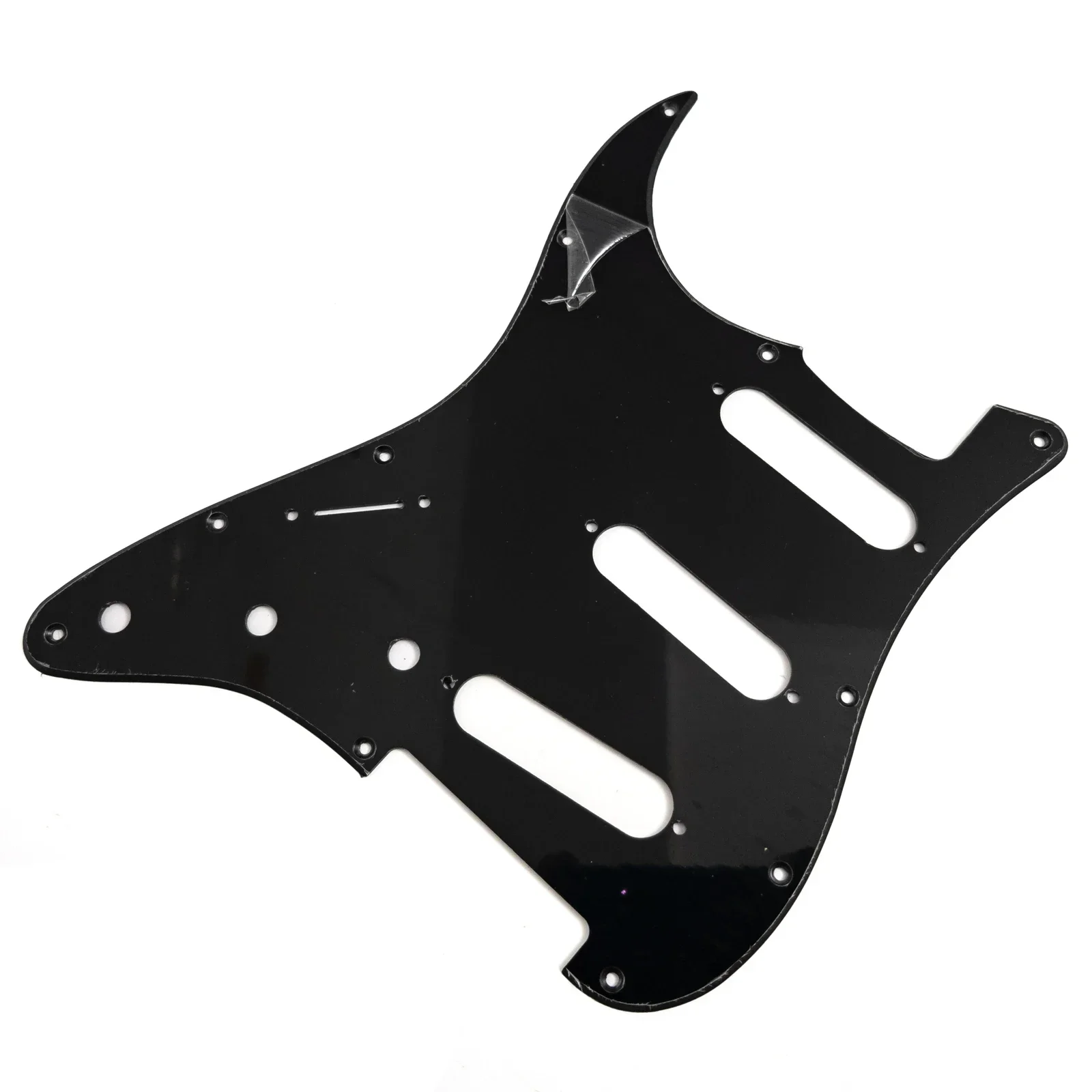 Left Handed Guitar Pickguard 1 Ply Black 11 Hole SSS for ST Style Electric Guitar Scratch Plate Replacement
Left Handed Guitar Pickguard 1 Ply Black 11 Hole SSS for ST Style Electric Guitar Scratch Plate Replacement