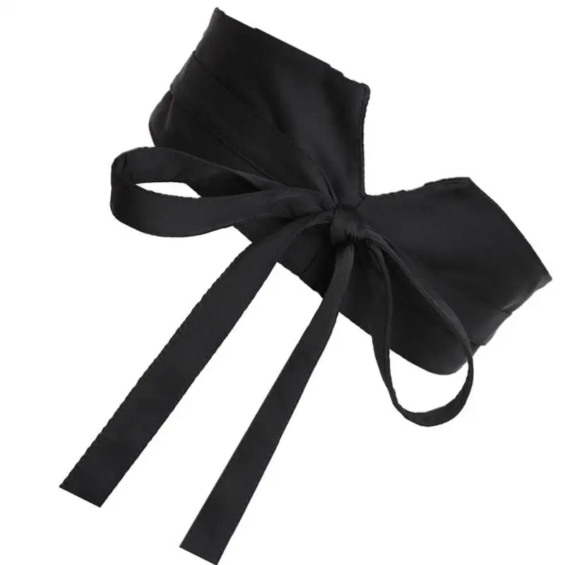652F Ladies Underbust Corset Satiny Wide Waist Belt with Tie Rope Universal Women Formal Dress Shirt Coat Corset
652F Ladies Underbust Corset Satiny Wide Waist Belt with Tie Rope Universal Women Formal Dress Shirt Coat Corset