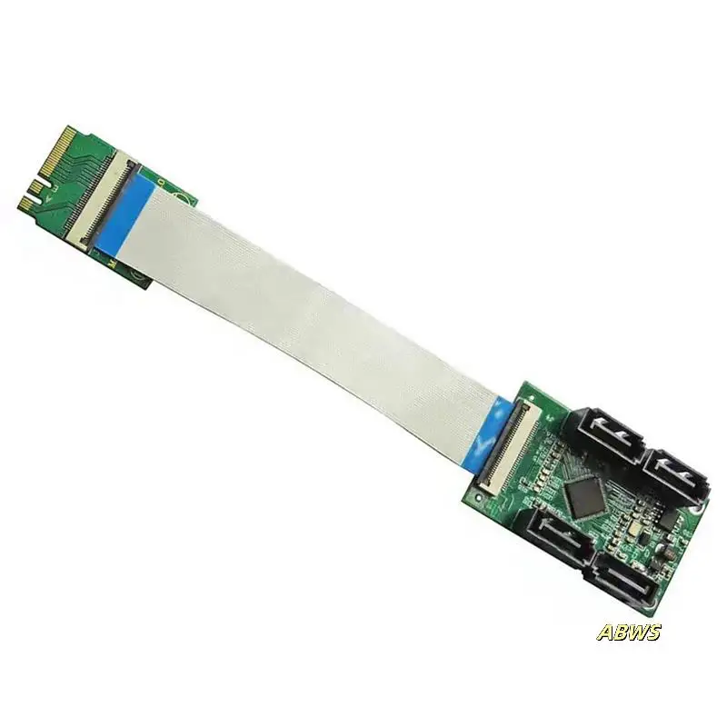 Extension Cables Connector M.2 Wifi To 4 SATA 3.0 Adapter M.2 Wifi Extension Cable Supports Black And White For Synology
Extension Cables Connector M.2 Wifi To 4 SATA 3.0 Adapter M.2 Wifi Extension Cable Supports Black And White For Synology