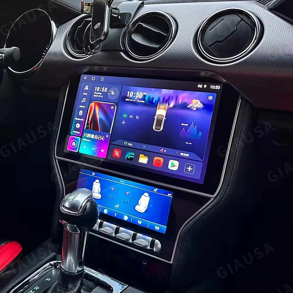 Ls 11.5"+6.86" Car Radio With Ac Screen For Ford Mustang 2015 - 2020 Gps Multimedia Player Head Unit Dsp Carplay Navigation
Ls 11.5"+6.86" Car Radio With Ac Screen For Ford Mustang 2015 - 2020 Gps Multimedia Player Head Unit Dsp Carplay Navigation