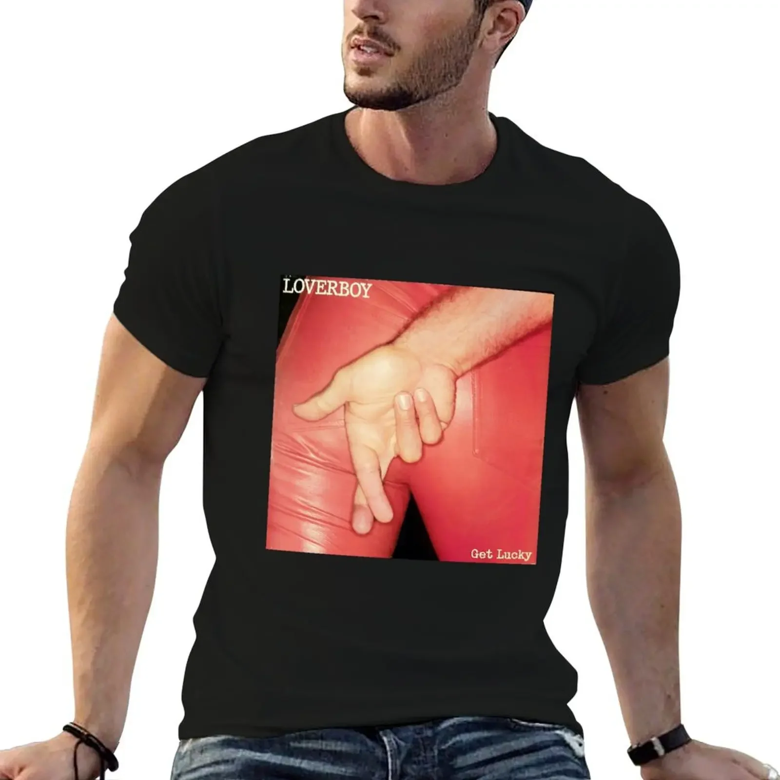 Loverboy - Get Lucky Album Photograph T-Shirt plain shirts graphic tees mens t shirt
Loverboy - Get Lucky Album Photograph T-Shirt plain shirts graphic tees mens t shirt