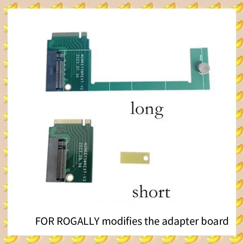 A45U For Rog Ally Retrofit M2 Hard Drive Rog Ally Handheld Adapter Plate 90 Degree Pcle 4.0 M2 Adapter Card,B Durable Easy To Us
A45U For Rog Ally Retrofit M2 Hard Drive Rog Ally Handheld Adapter Plate 90 Degree Pcle 4.0 M2 Adapter Card,B Durable Easy To Us