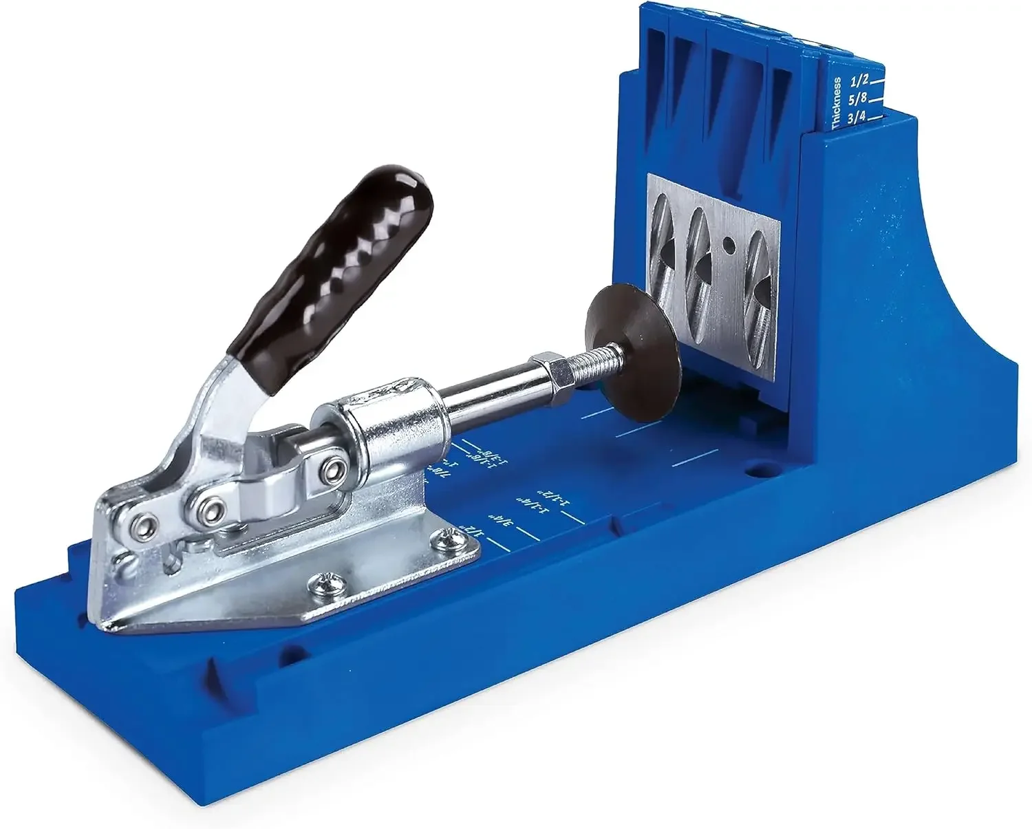 K4 Pocket Hole Jig - Adjustable, Versatile Jig for Strong Joints - Create Perfect, Rock-Solid Joints
K4 Pocket Hole Jig - Adjustable, Versatile Jig for Strong Joints - Create Perfect, Rock-Solid Joints