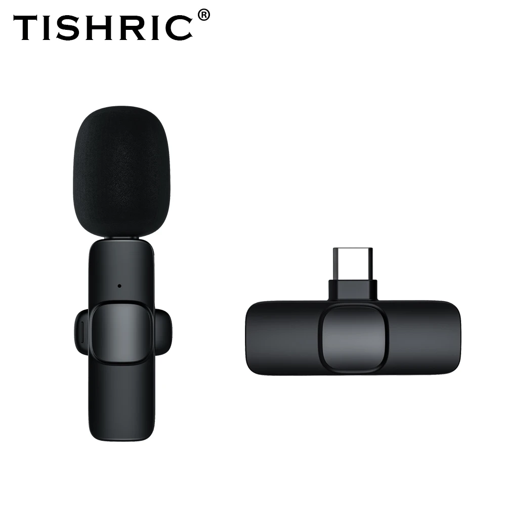 TISHRIC Wireless Lavalier Microphone Portable Wireless Lavalier Microphone Mini Microphone for Audio and Video Recording
TISHRIC Wireless Lavalier Microphone Portable Wireless Lavalier Microphone Mini Microphone for Audio and Video Recording