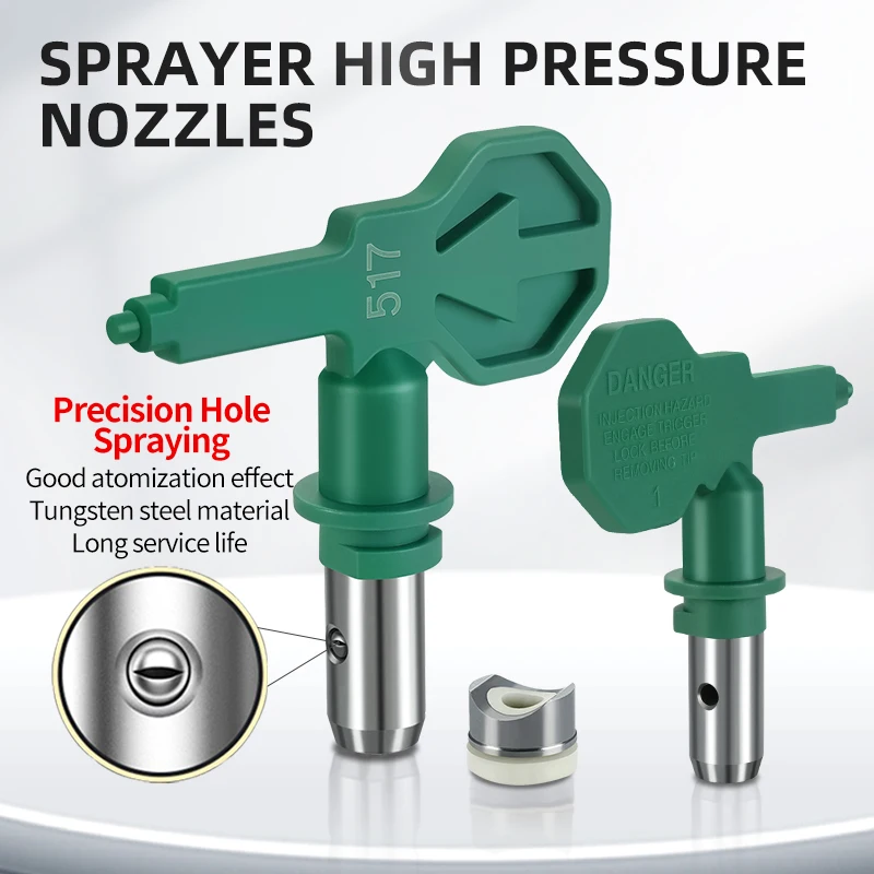HEA Tip High Pressure 2-5 Series Nozzle Holder For Wagner Titan Airless Sprayers Airless Nozzle Airbrush Tips
HEA Tip High Pressure 2-5 Series Nozzle Holder For Wagner Titan Airless Sprayers Airless Nozzle Airbrush Tips