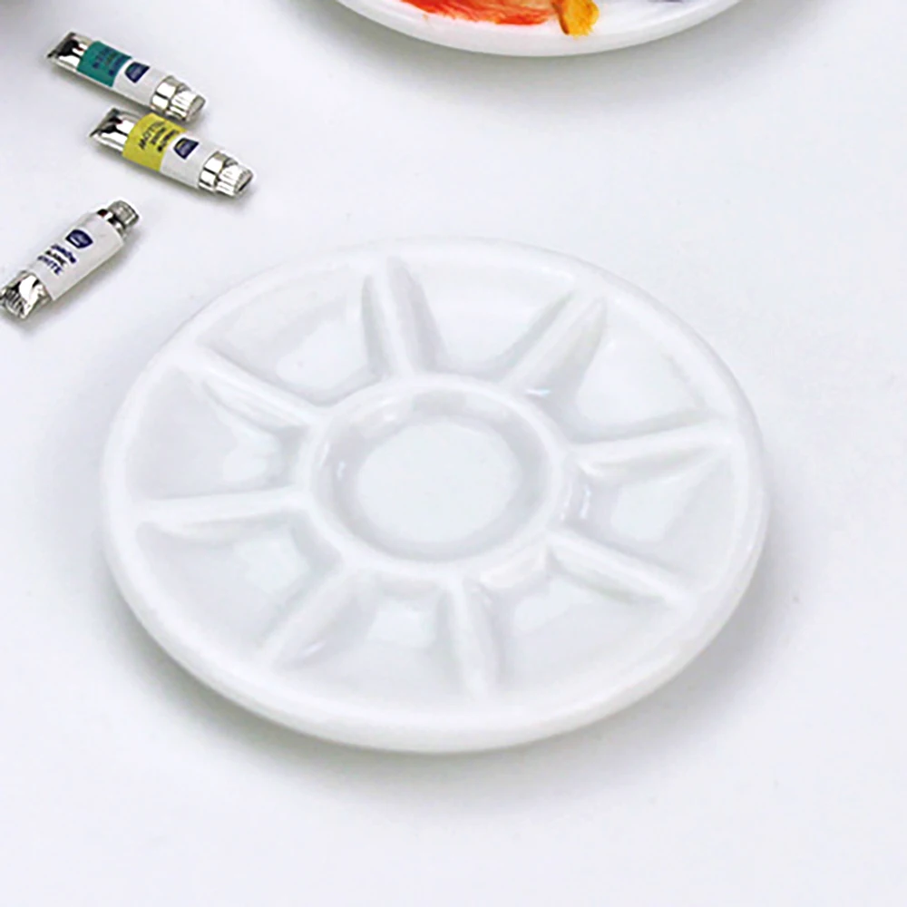 1Pcs 1/12 Dollhouse Miniature Ceramic Palette Pigment Dish Model Toys for Doll House Accessories Decoration ob11 bjd
1Pcs 1/12 Dollhouse Miniature Ceramic Palette Pigment Dish Model Toys for Doll House Accessories Decoration ob11 bjd