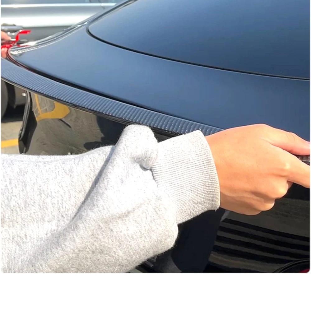 100% Dry Carbon Fiber Tail Spoiler for Tesla Model 3 Y S Highland Model 3High Performance P Edition Rear Downforce Winglet
100% Dry Carbon Fiber Tail Spoiler for Tesla Model 3 Y S Highland Model 3High Performance P Edition Rear Downforce Winglet