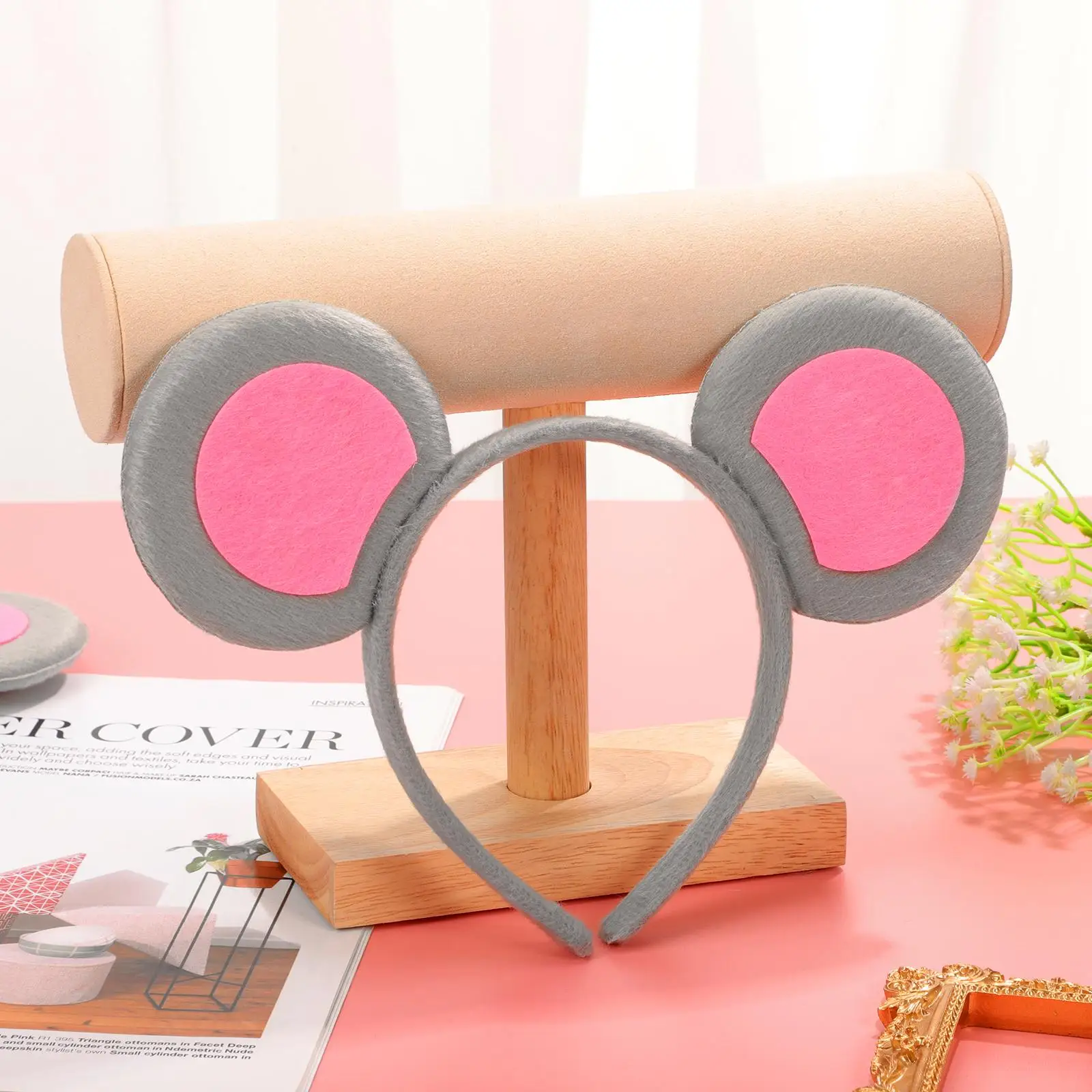 2 Pcs Mouse Headband Excellent Ears Cute Soft Cartoon Festival Tiny Fabric Premium Material
2 Pcs Mouse Headband Excellent Ears Cute Soft Cartoon Festival Tiny Fabric Premium Material