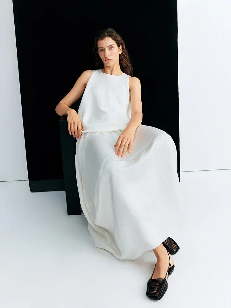 WUUO Glossy White Elegance f Skirt Mid-Length Bloomer Skirt Women's Faion Commute Simple Sle Acetate Fiber Skirt
WUUO Glossy White Elegance f Skirt Mid-Length Bloomer Skirt Women's Faion Commute Simple Sle Acetate Fiber Skirt