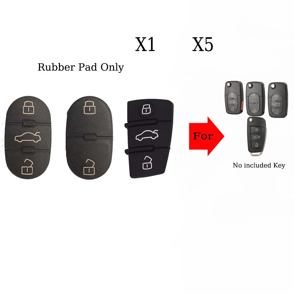 jingyuqin X1 X5 Rubber Pad Replacement Remote Key Shell Fob Cover Case Repair Pads For Audi A3 A4 A5 A6 A8 Q5 Q7 TT
jingyuqin X1 X5 Rubber Pad Replacement Remote Key Shell Fob Cover Case Repair Pads For Audi A3 A4 A5 A6 A8 Q5 Q7 TT