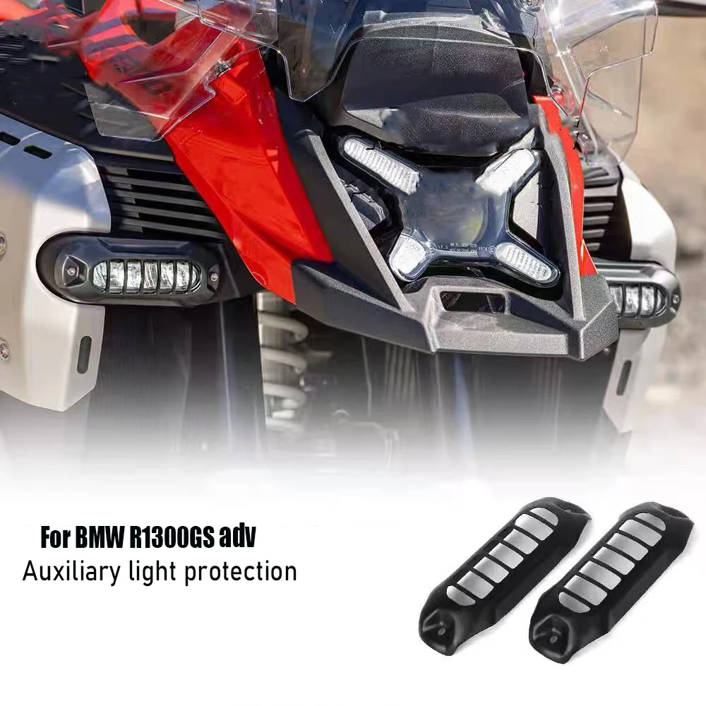 Motorcycle Black LED Auxiliary Light Protection Grills Light Lamp For BMW R 1300 GS Adventure R1300GS ADV 2024 2025
Motorcycle Black LED Auxiliary Light Protection Grills Light Lamp For BMW R 1300 GS Adventure R1300GS ADV 2024 2025