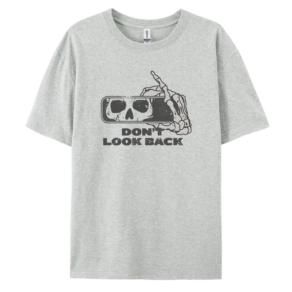 Don'tLookBack Summer Essential: Pure Cotton T-Shirt with Short Sleeves and Round NeckZQ
Don'tLookBack Summer Essential: Pure Cotton T-Shirt with Short Sleeves and Round NeckZQ