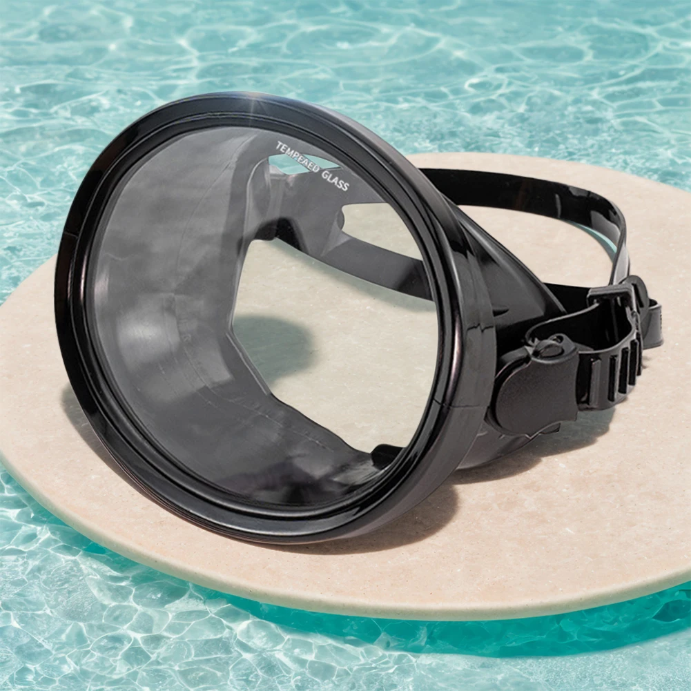 Oval Diving Mask Single Lens Scuba Mask Tempered Glass Lens Freediving Water Mask Anti-Fog Adjustable for Swimming Snorkeling
Oval Diving Mask Single Lens Scuba Mask Tempered Glass Lens Freediving Water Mask Anti-Fog Adjustable for Swimming Snorkeling