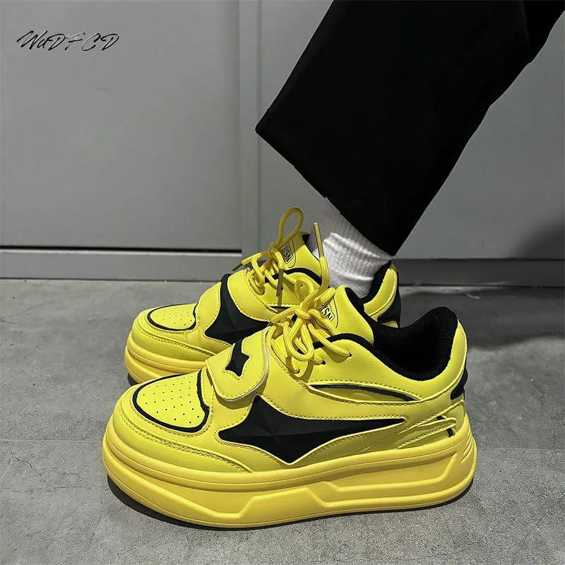 Sneakers Casual Men Women Designer Board Shoes Fashion Microfiber Leather Breathable Height Increased Flat Platform Couple Shoes
Sneakers Casual Men Women Designer Board Shoes Fashion Microfiber Leather Breathable Height Increased Flat Platform Couple Shoes