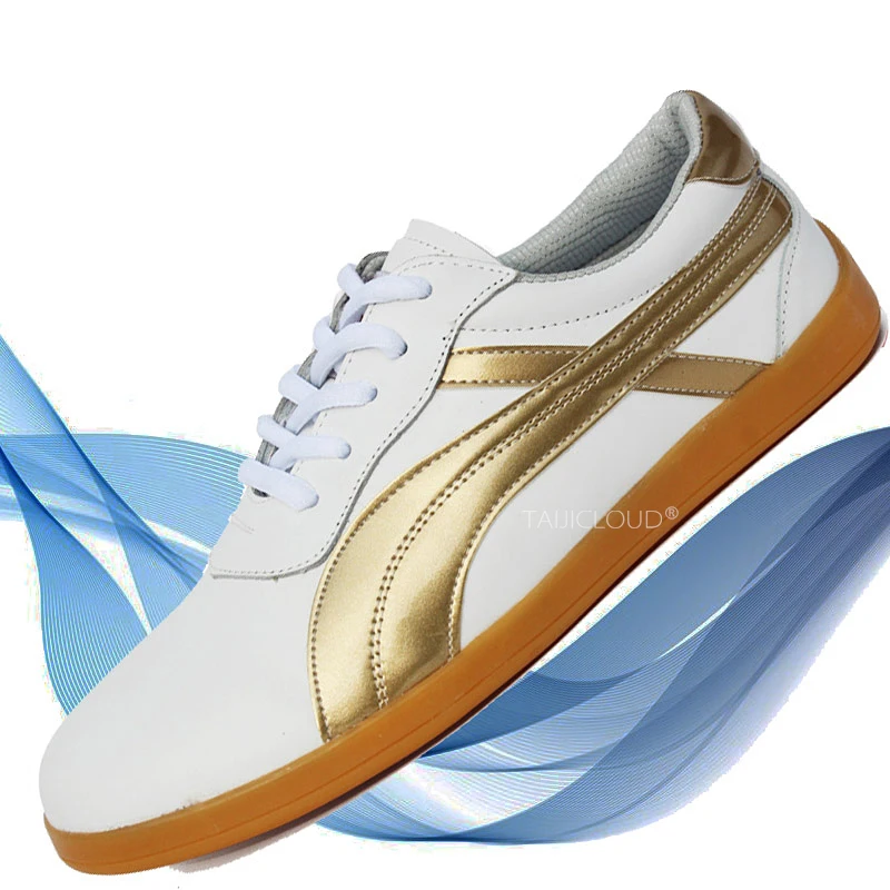 Genuine Leather Tai Chi Shoes for Women & Men - Kung Fu Martial Arts Competition Training Shoes with Non-Slip Rubber Sole
Genuine Leather Tai Chi Shoes for Women & Men - Kung Fu Martial Arts Competition Training Shoes with Non-Slip Rubber Sole