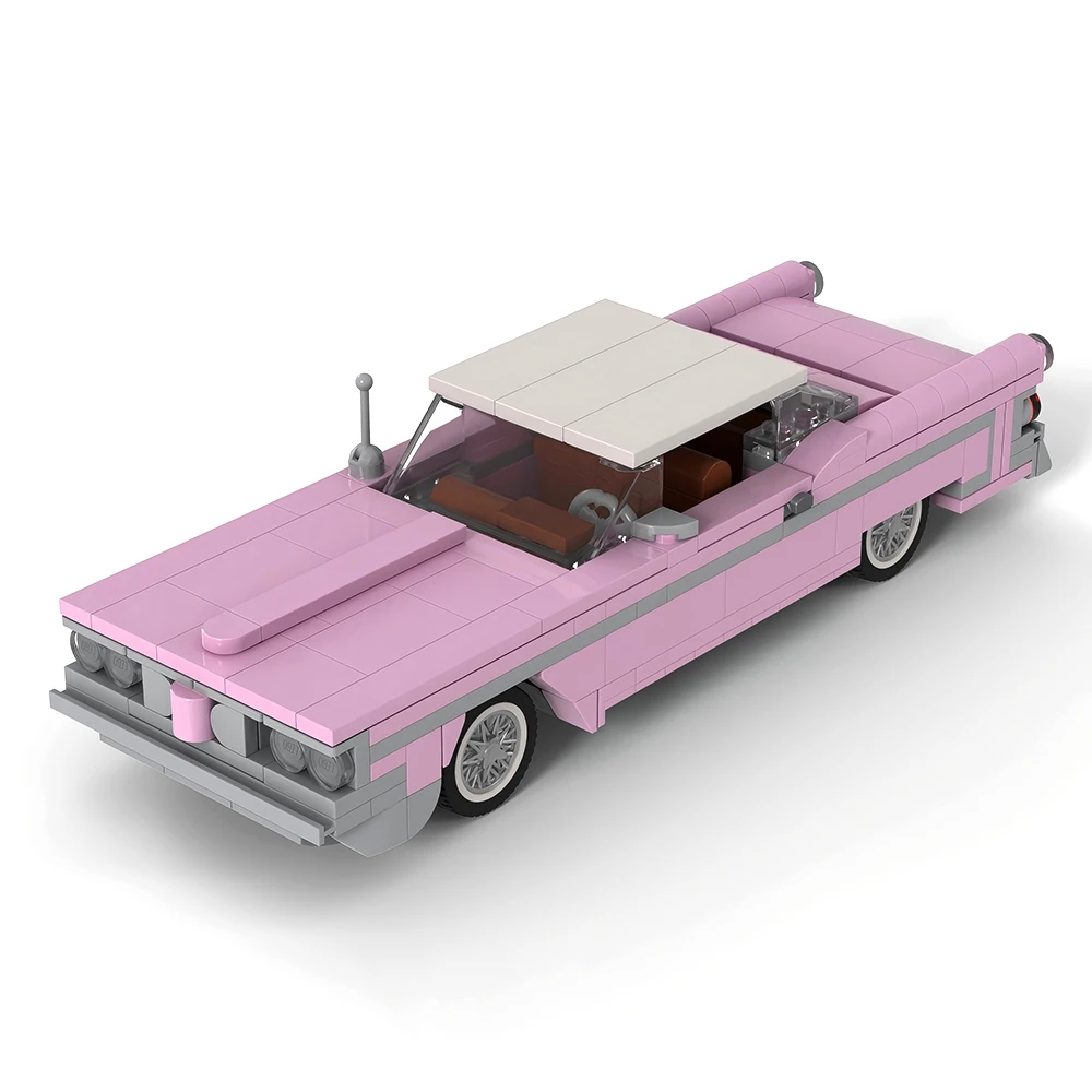 New MOC Speed Series 1959 Pink Modified Sedan MOD Model Building Blocks DIY Modular Assembly Children's Toy Boy Birthday Gift
New MOC Speed Series 1959 Pink Modified Sedan MOD Model Building Blocks DIY Modular Assembly Children's Toy Boy Birthday Gift