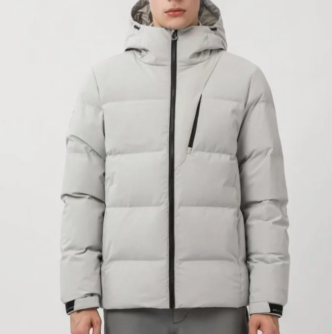 Men's High Quality Formal Winter Jacket Windproof and Warm Woolen Sportswear Zipper Closure down Coat with Washed Technics
Men's High Quality Formal Winter Jacket Windproof and Warm Woolen Sportswear Zipper Closure down Coat with Washed Technics