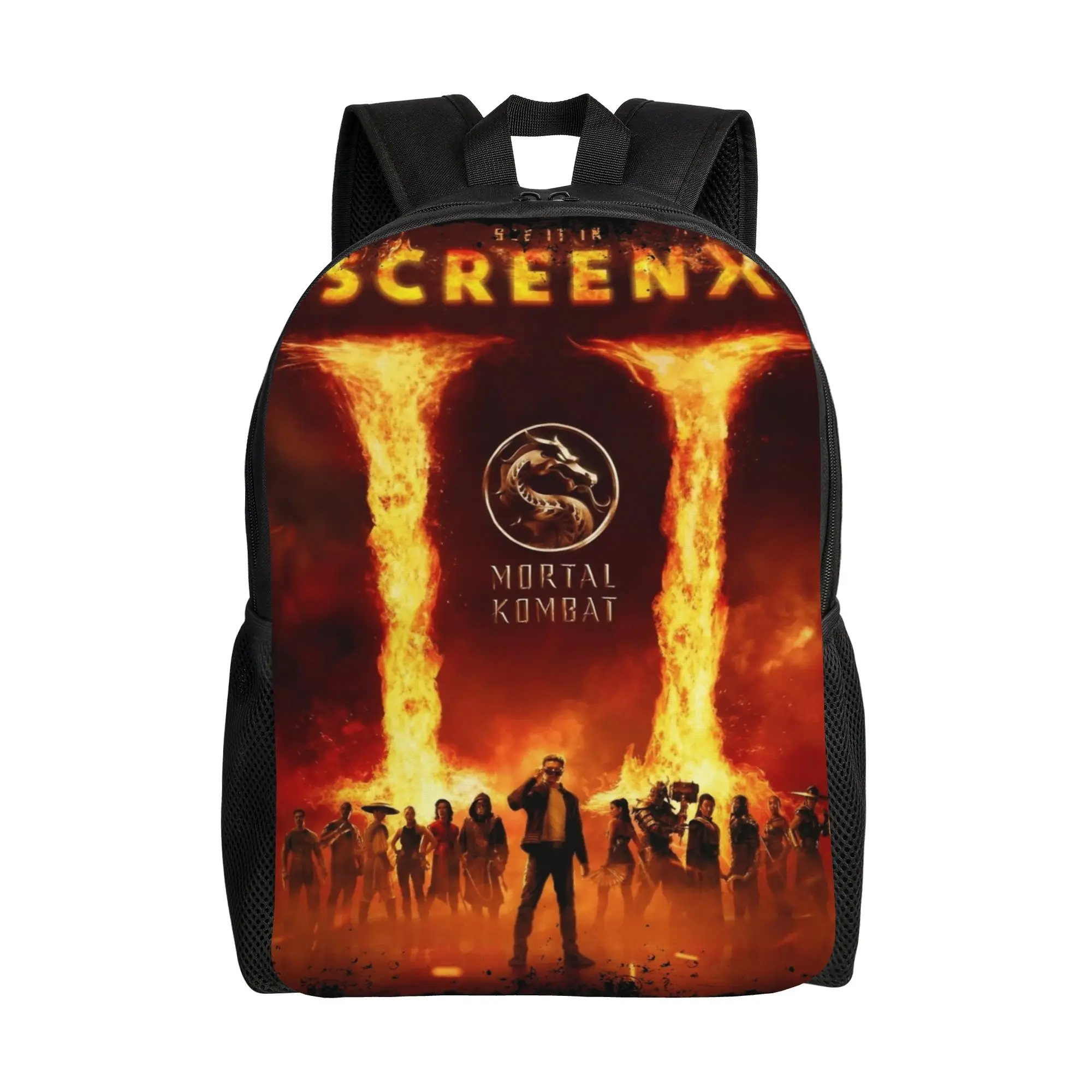 Mortal Kombat 2 Game Fashion Backpack Outdoor High School Daypack for Men Women Laptop Computer Canvas Bags
Mortal Kombat 2 Game Fashion Backpack Outdoor High School Daypack for Men Women Laptop Computer Canvas Bags