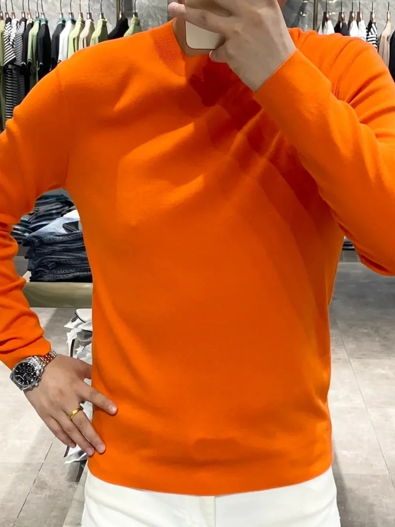 Мужской вязаный свитер: повседневный, модный, универсальный, элегантный, осенне-зимний, новый, с эффектом премиум-класса
Мужской вязаный свитер: повседневный, модный, универсальный, элегантный, осенне-зимний, новый, с эффектом премиум-класса