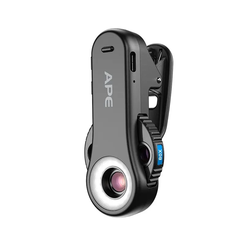 Объектив для микроскопа «все в 1» 40X/80X/120X с универсальным зажимом и светодиодной подсветкой для смартфона — ювелирный объектив для/Android
Объектив для микроскопа «все в 1» 40X/80X/120X с универсальным зажимом и светодиодной подсветкой для смартфона — ювелирный объектив для/Android