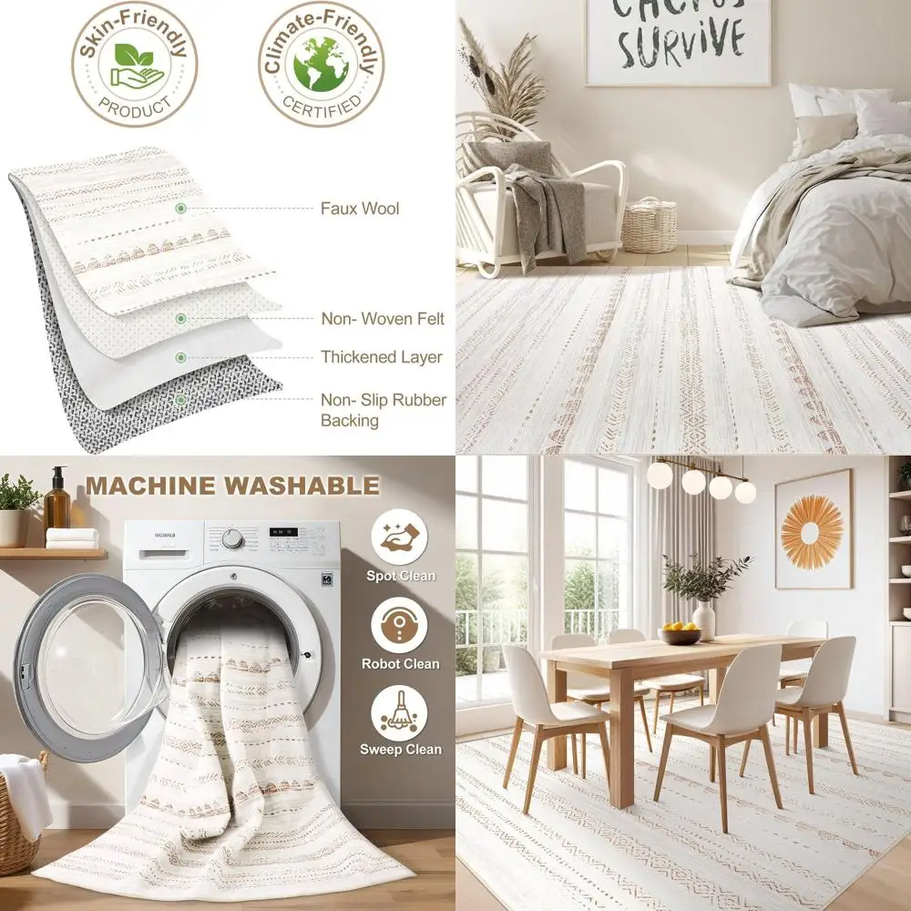 Большой нейтральный ковер в стиле бохо 6x9 — мягкий, устойчивый к пятнам, моющийся для гостиной, спальни, детских комнат и многого другого — современный фермерский дом
Большой нейтральный ковер в стиле бохо 6x9 — мягкий, устойчивый к пятнам, моющийся для гостиной, спальни, детских комнат и многого другого — современный фермерский дом