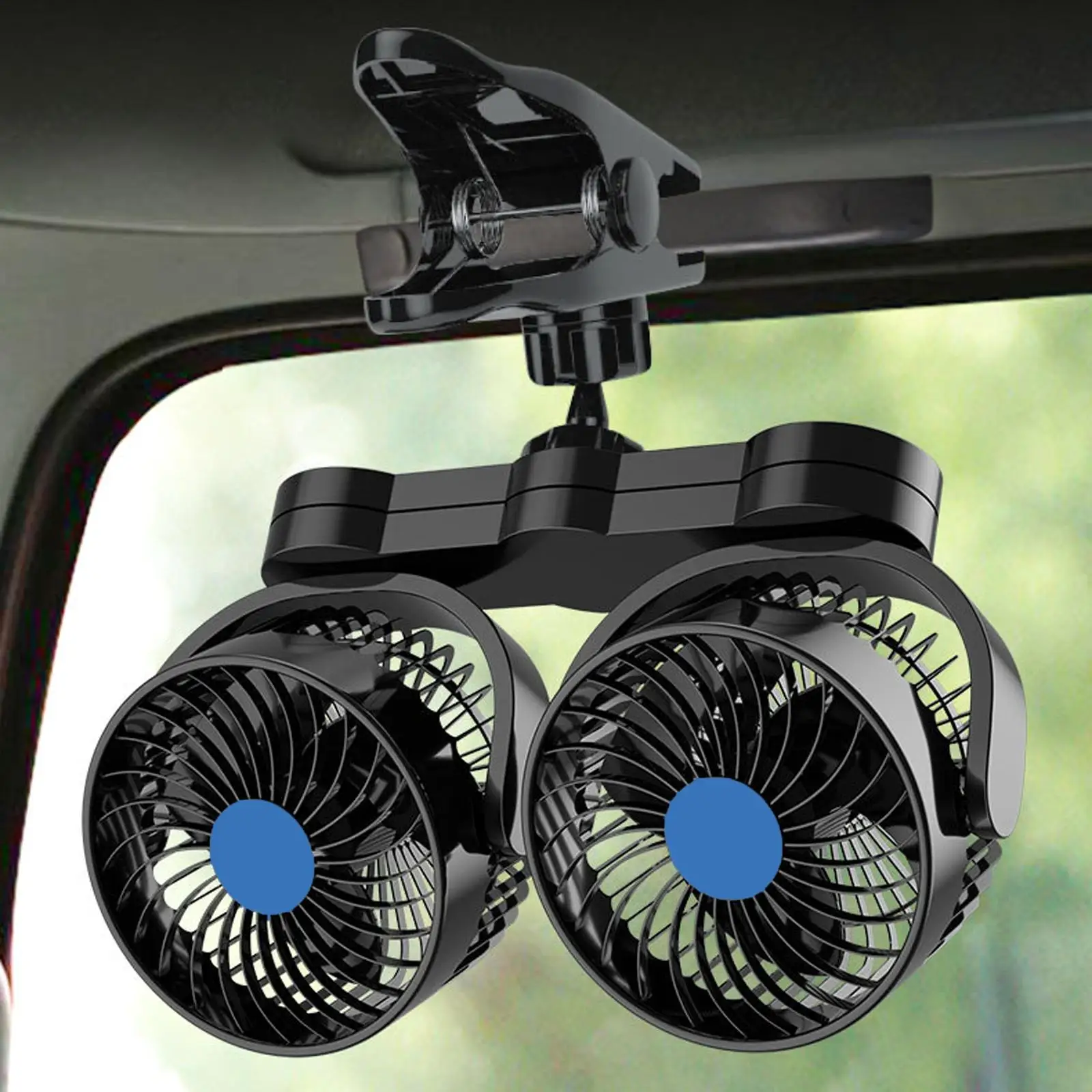 Mitchell Clip-On Stepless Speed Control Portable Dual-Head High-Power Car Fan, Specification: 4 inch 12V
Mitchell Clip-On Stepless Speed Control Portable Dual-Head High-Power Car Fan, Specification: 4 inch 12V