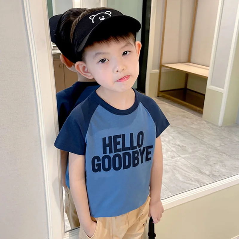 Cotton T-shirt For A Boy Child Tee Shirt Children's Clothing Baby Boys T Shirts 2 To 8 years Summer Kids Toddler T-shirts Korea
Cotton T-shirt For A Boy Child Tee Shirt Children's Clothing Baby Boys T Shirts 2 To 8 years Summer Kids Toddler T-shirts Korea
