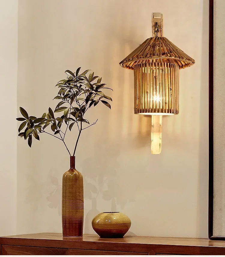 countryside Style bamboo Wooden Wall Lamps Vintage Hand Made Sconce Bedroom Living Room Wall Lights Lighting Fixtures
countryside Style bamboo Wooden Wall Lamps Vintage Hand Made Sconce Bedroom Living Room Wall Lights Lighting Fixtures