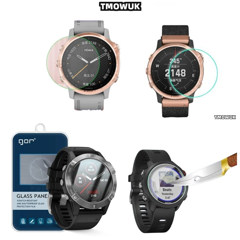For Garmin Fenix 6 6S 6X Pro Silver Anti-Scratch Tempered Glass Screen Protector 9H
For Garmin Fenix 6 6S 6X Pro Silver Anti-Scratch Tempered Glass Screen Protector 9H
