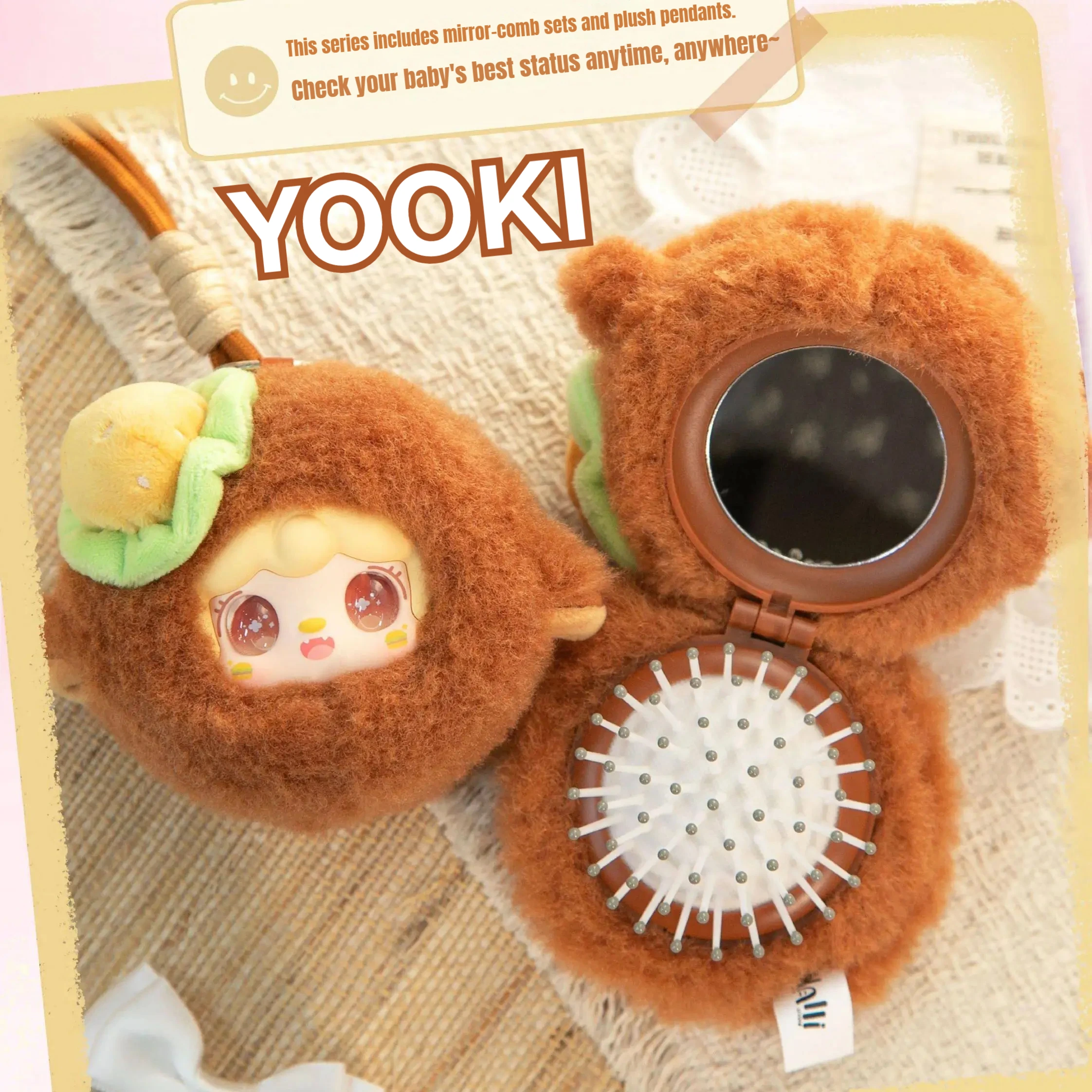 2026 New YOOKI Heat Charging Station Series Mirror Comb Integrated Blind Box Girl Outdoor Portable Mini Mirror Surprise Toy Gift
2026 New YOOKI Heat Charging Station Series Mirror Comb Integrated Blind Box Girl Outdoor Portable Mini Mirror Surprise Toy Gift