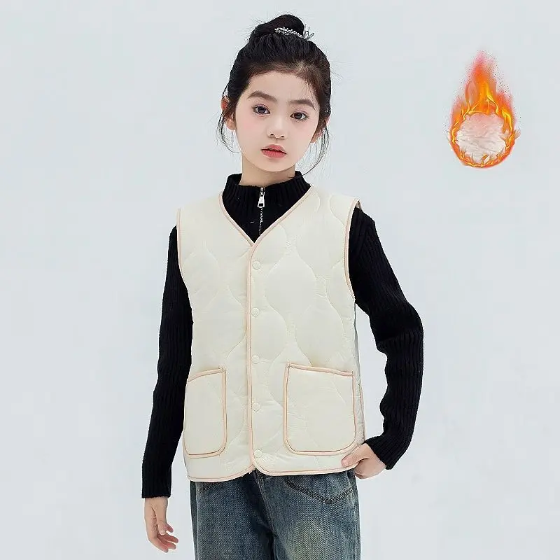 Children Clothing Winter Warm Vest Clothes Jacket Girls Outerwear Coat Cotton Vest 4 6 8 9 10 12 Years Toddler Vest Girl Clothes
Children Clothing Winter Warm Vest Clothes Jacket Girls Outerwear Coat Cotton Vest 4 6 8 9 10 12 Years Toddler Vest Girl Clothes