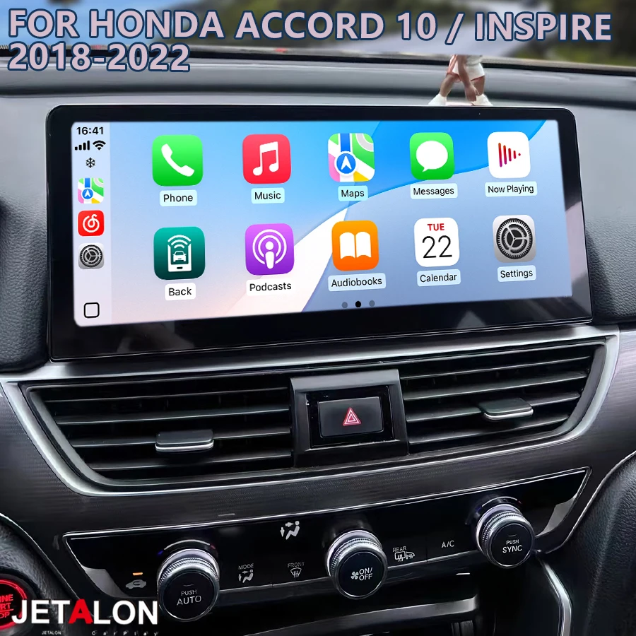 12.3inch Car Radio For HONDA ACCORD 10 INSPIRE 2018-2022 Models Android 14 Carplay 4G GPS Navi Multimeida Video Player Headunit
12.3inch Car Radio For HONDA ACCORD 10 INSPIRE 2018-2022 Models Android 14 Carplay 4G GPS Navi Multimeida Video Player Headunit