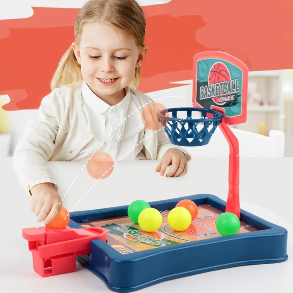 2Sets Mini Basketball Shooting Frame Desktop Basketball Game for Indoor Play Educational Game Exercise Hand Motor
2Sets Mini Basketball Shooting Frame Desktop Basketball Game for Indoor Play Educational Game Exercise Hand Motor