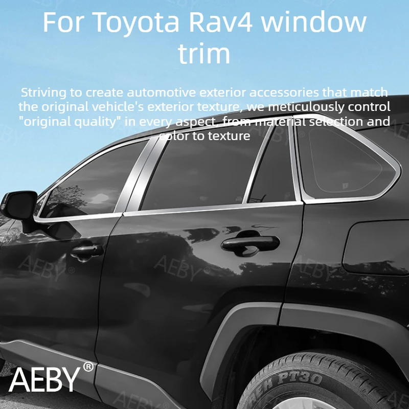 Декоративные наклейки на стойки окон для Toyota Rav4 2020-2025, наклейки с блестками, накладки на центральные стойки, защитные наклейки от царапин, внешние.
Декоративные наклейки на стойки окон для Toyota Rav4 2020-2025, наклейки с блестками, накладки на центральные стойки, защитные наклейки от царапин, внешние.