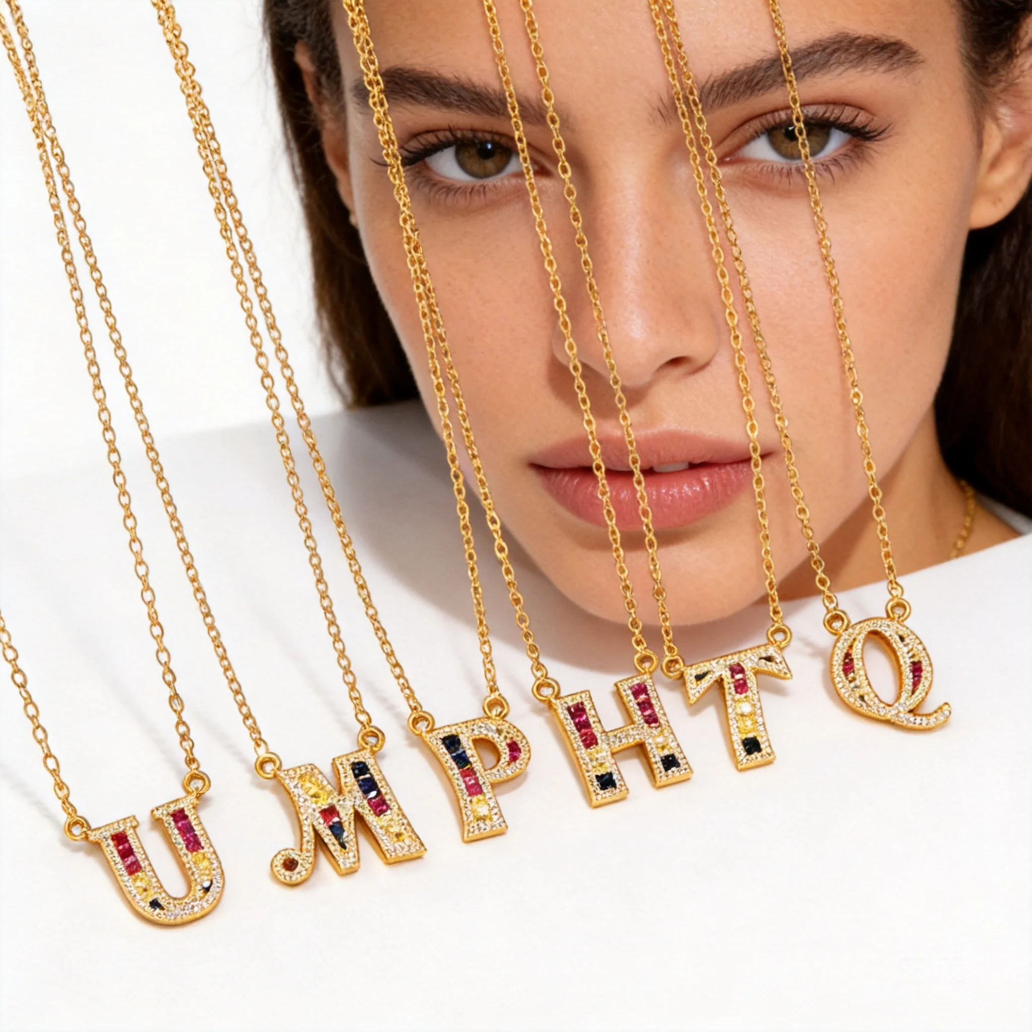 Gold Plated 26 Letter Pendant Necklace For Women Cubic Zirconia Inlaid Stylish Personal Jewelry For Daily Wear Party Gift 2026
Gold Plated 26 Letter Pendant Necklace For Women Cubic Zirconia Inlaid Stylish Personal Jewelry For Daily Wear Party Gift 2026