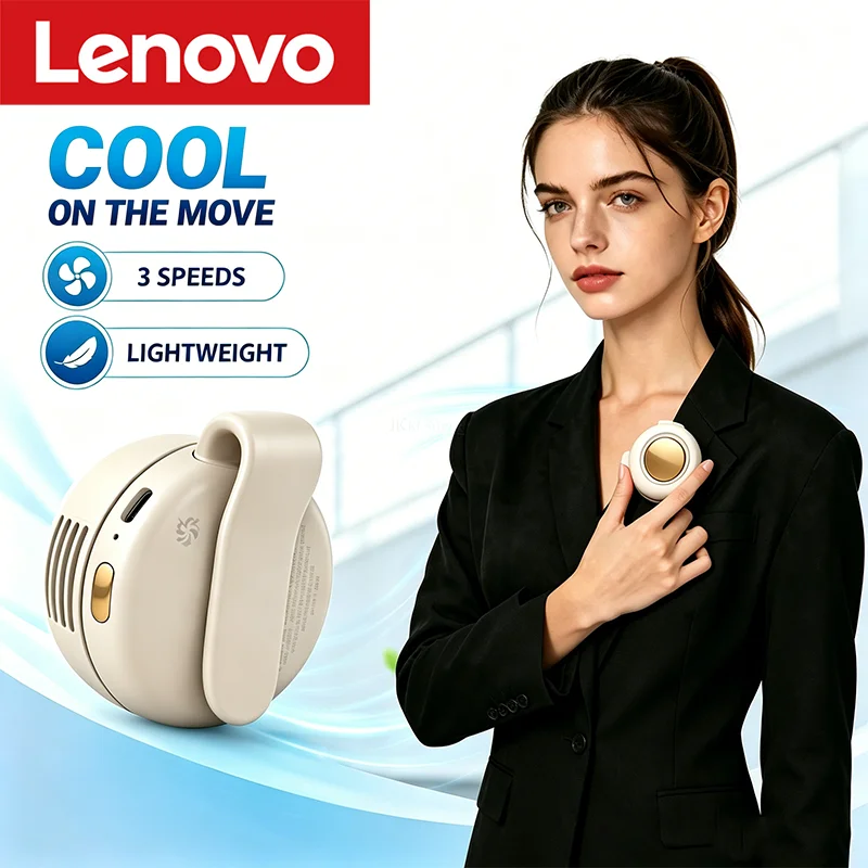 Lenovo Portable Mini Bladeless Fan Silent Electric Waist Shirt Fan 3 Speed Adjustable for Outdoor Camping Travel Cooling Use
Lenovo Portable Mini Bladeless Fan Silent Electric Waist Shirt Fan 3 Speed Adjustable for Outdoor Camping Travel Cooling Use