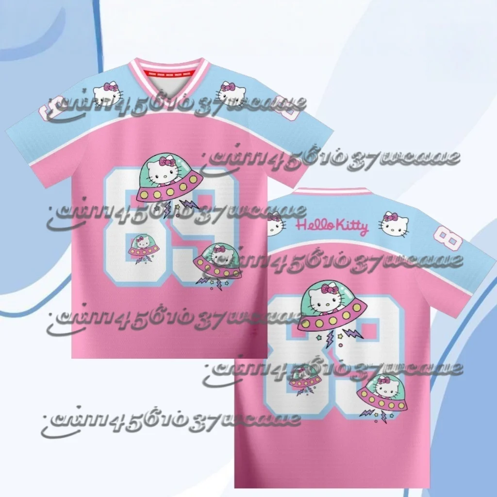 Sanrio Family Hello Kitty Kuromi Theme Shirt American Street Summer T-shirt Extra Large Adult Universal Top New Maternity Wear
Sanrio Family Hello Kitty Kuromi Theme Shirt American Street Summer T-shirt Extra Large Adult Universal Top New Maternity Wear