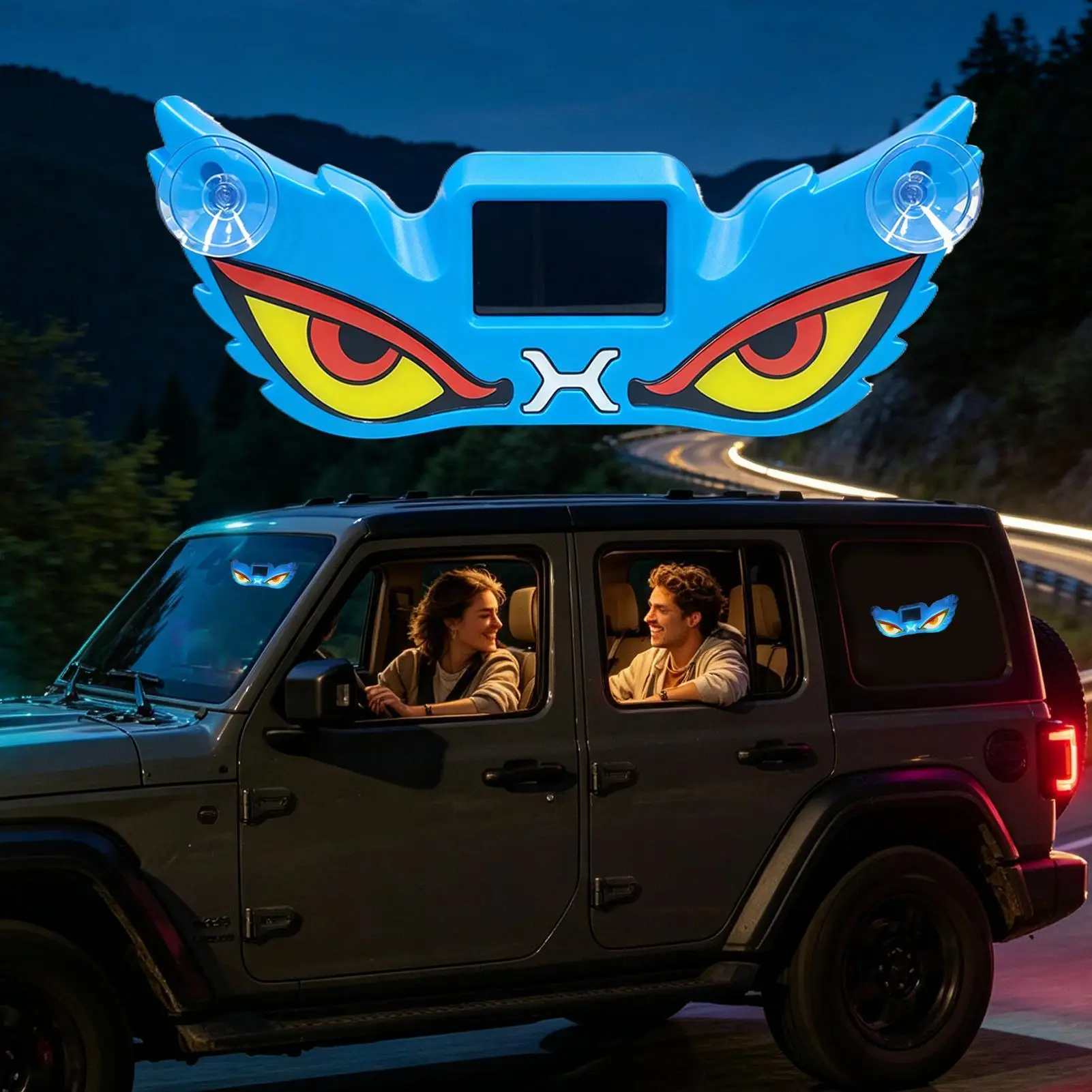 Solar Eye LED Car Window Light No Drill 5 Modes Waterproof Decoration Car LED Ambient Light For Vehicle SUV Van RV Truck Sports
Solar Eye LED Car Window Light No Drill 5 Modes Waterproof Decoration Car LED Ambient Light For Vehicle SUV Van RV Truck Sports