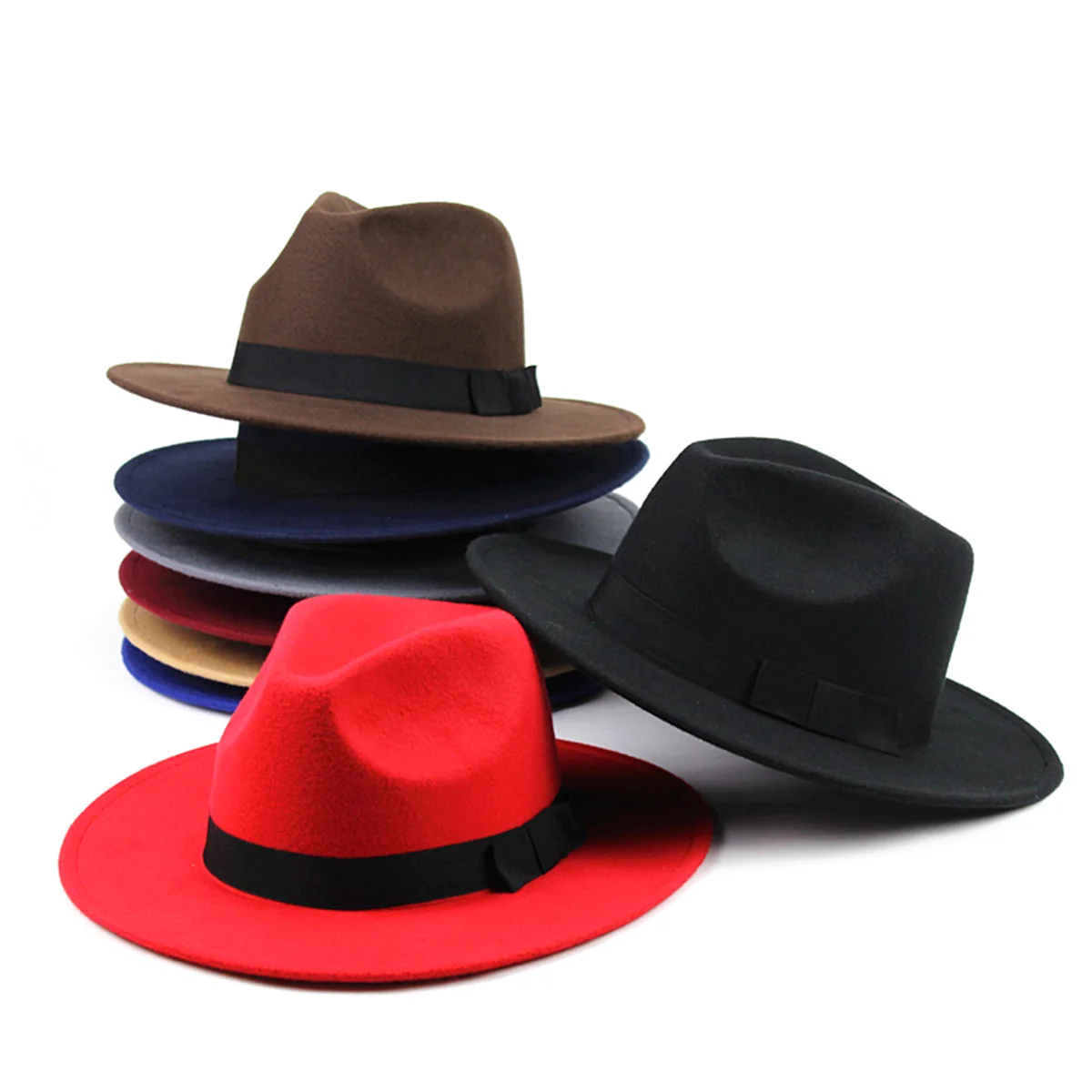 Fashion British Hat Felt Hats for Men England Jazz Wide Brim Cap Gentleman Miss Men's
Fashion British Hat Felt Hats for Men England Jazz Wide Brim Cap Gentleman Miss Men's