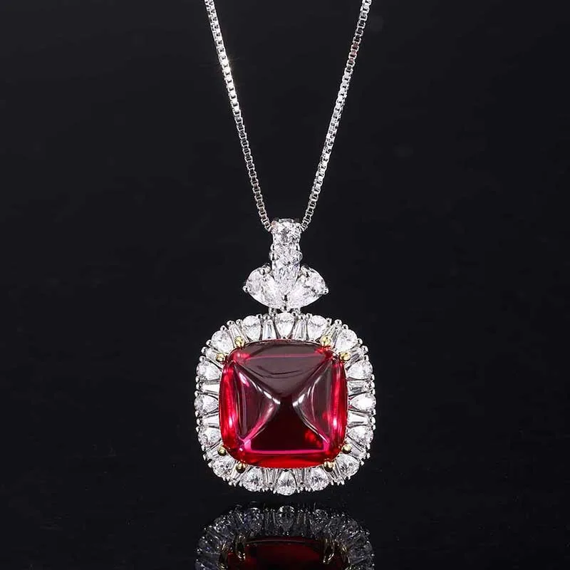 New fashion S925 silver inlaid 5A zircon ladies temperament personality geometric gemstone necklace
New fashion S925 silver inlaid 5A zircon ladies temperament personality geometric gemstone necklace