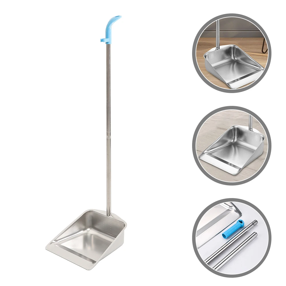 Stainless Steel Foldable Detachable Dustpan Heavy Duty Silver Outdoor Office Long Handle Cleaning Tool Garbage Shovel Household
Stainless Steel Foldable Detachable Dustpan Heavy Duty Silver Outdoor Office Long Handle Cleaning Tool Garbage Shovel Household