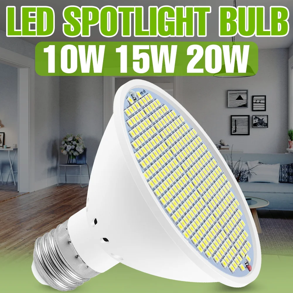 20W LED Light Bulb E26/E27 Ceiling Lamp 220V Spotlights Home Indoor Living Room Kitchen Bedroom Lighting 110V No Flicker 10W 15W
20W LED Light Bulb E26/E27 Ceiling Lamp 220V Spotlights Home Indoor Living Room Kitchen Bedroom Lighting 110V No Flicker 10W 15W